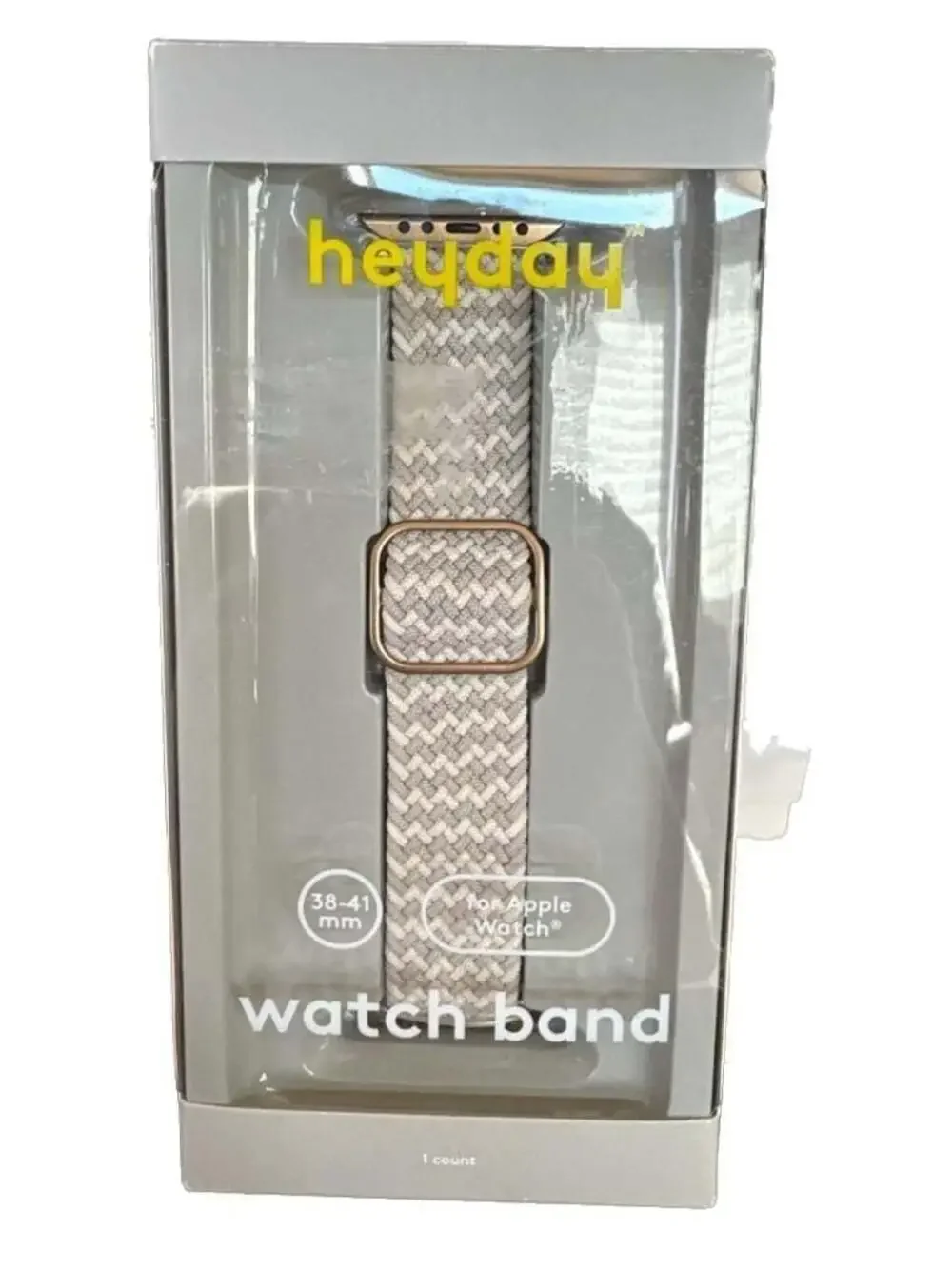 heyday Knit Apple Watch Band Stone White 38-41mm